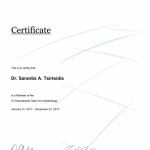 Certificate ΙΤΙ 2017